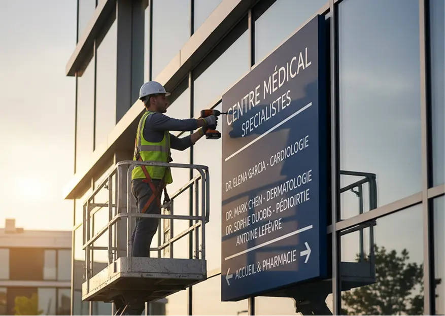 Image de signalétique dehors